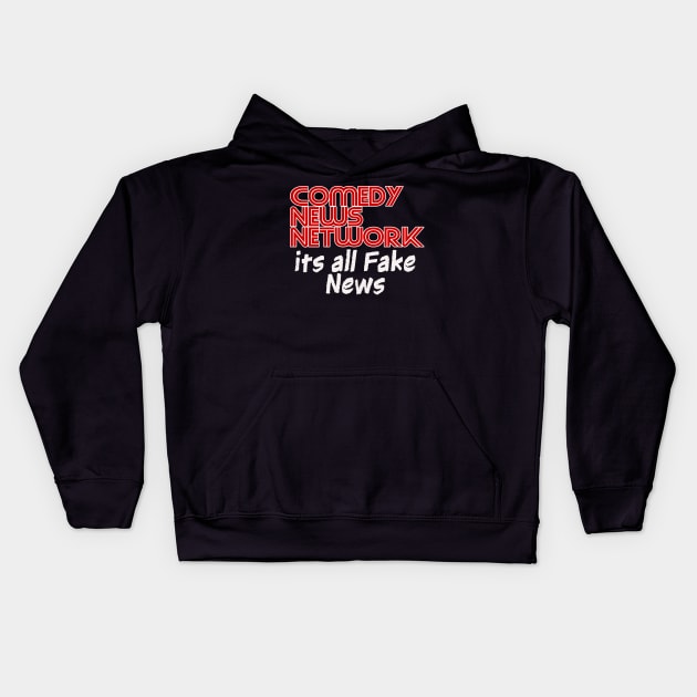 Comedy News Network Kids Hoodie by Sirjedijamie50101